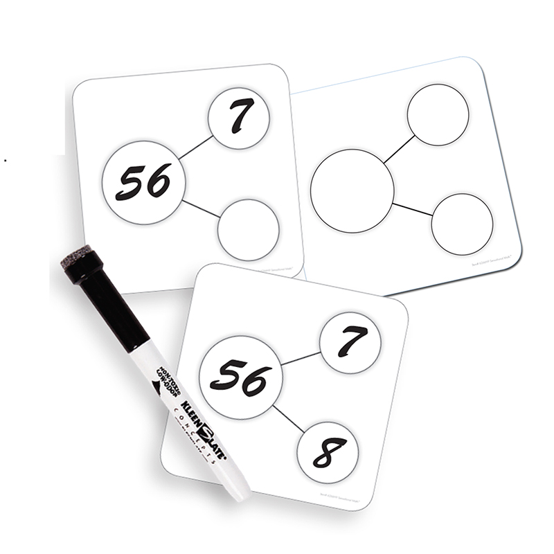 (3 Pk) Write On Wipe Off Number