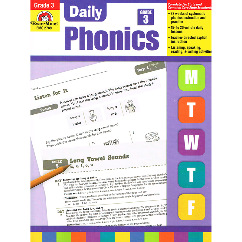 Daily Phonics Practice Gr 3