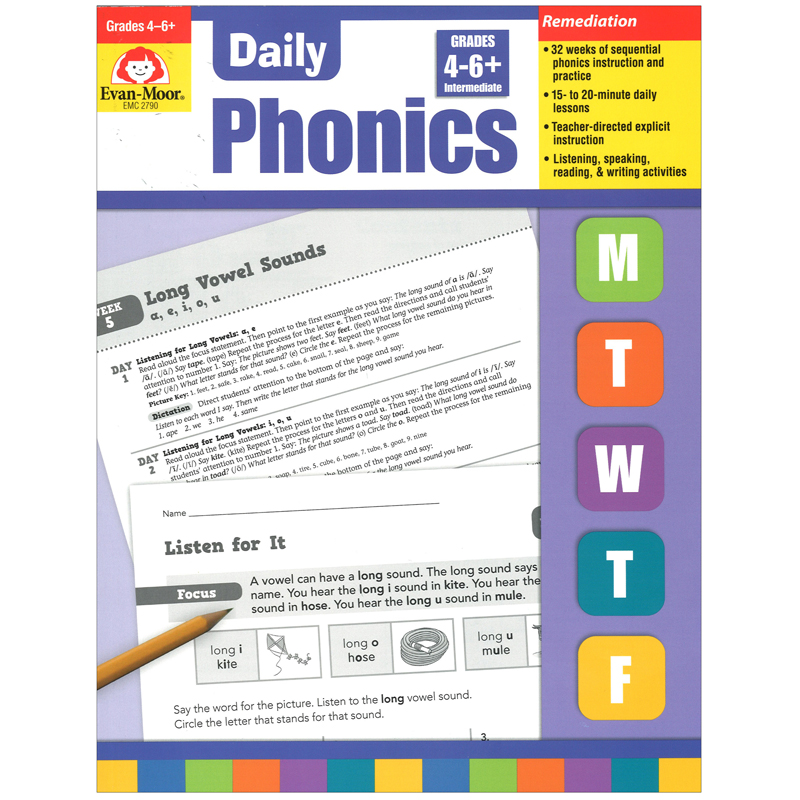 Daily Phonics Practice Gr 4-6