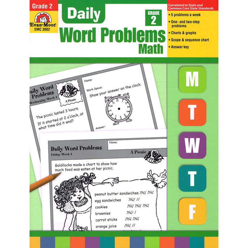 Daily Word Problems Gr 2