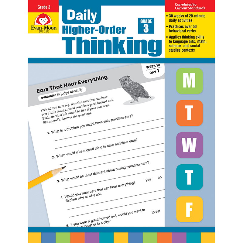 Daily Higher Order Thinking Gr 3