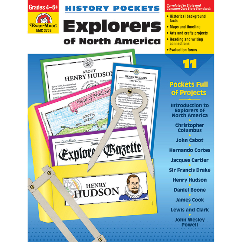 History Pockets Explorers Of North