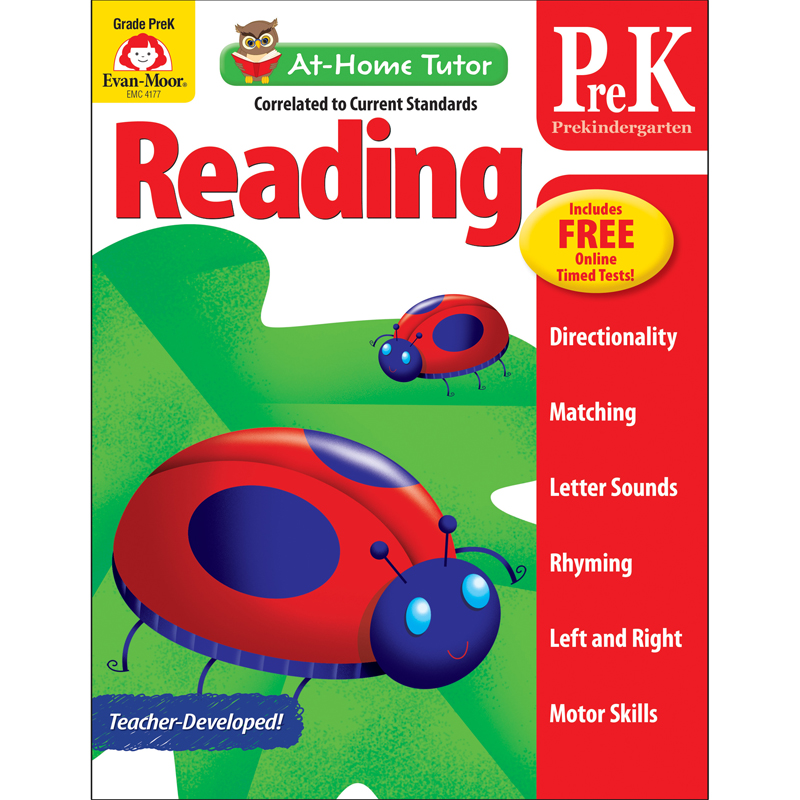 Home Tutor Reading Pre K The
