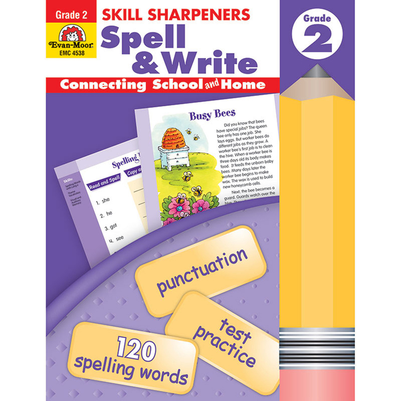 Skill Sharpeners Spell & Write Gr 2