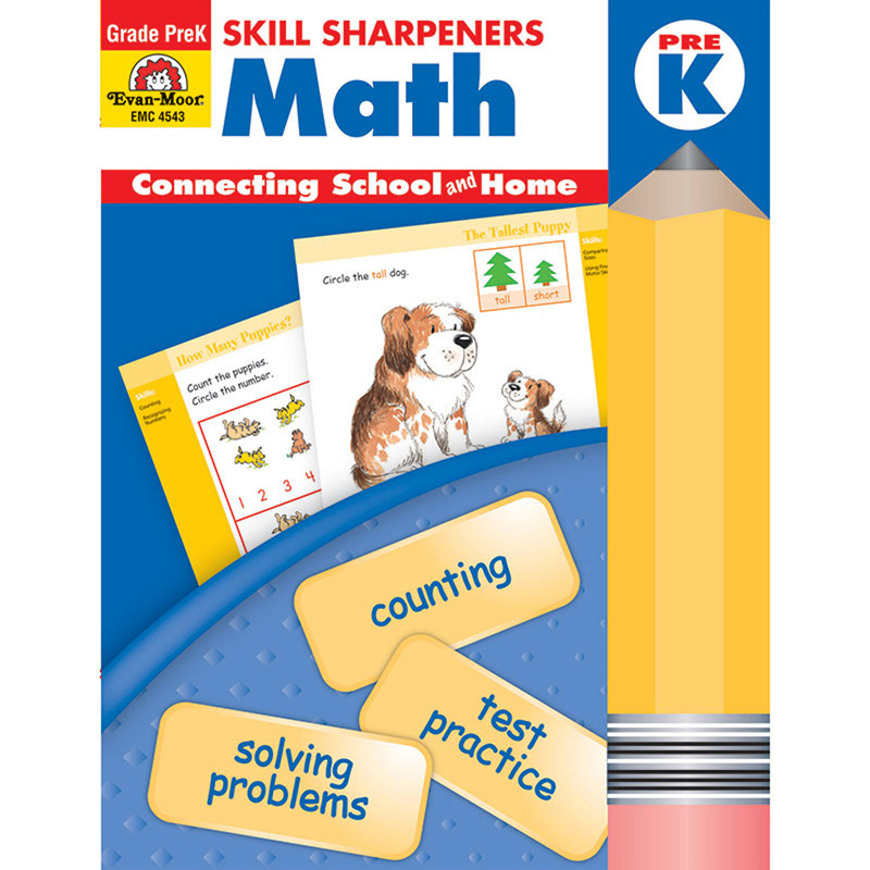 Skill Sharpeners Math Grade Prek