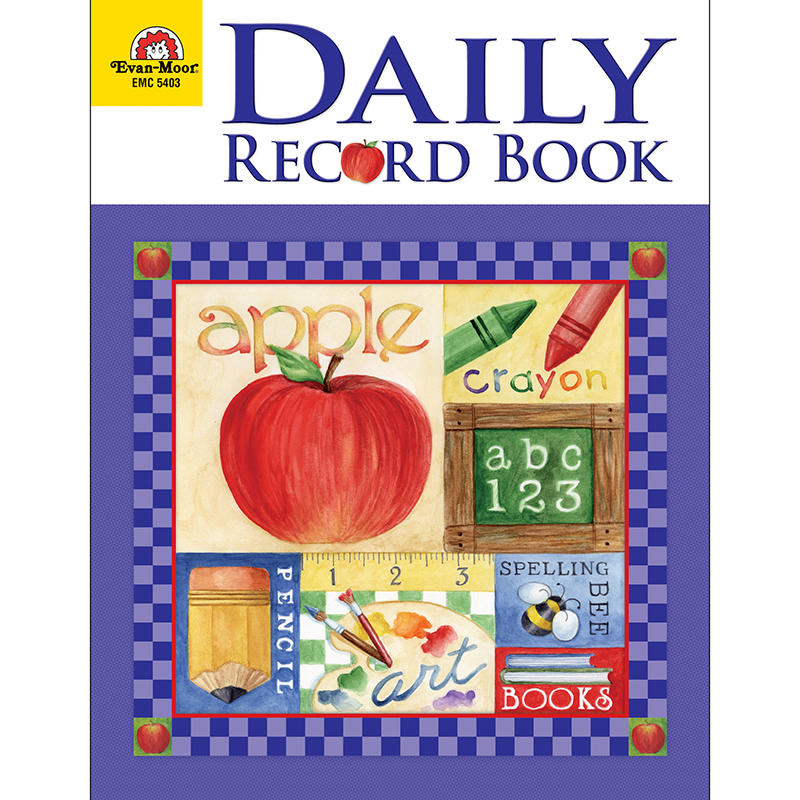 (3 Ea) Daily Record Book School