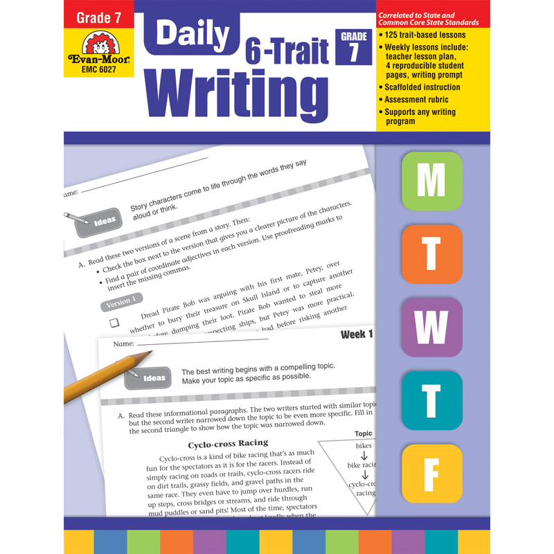 Daily 6 Trait Writing Gr 7