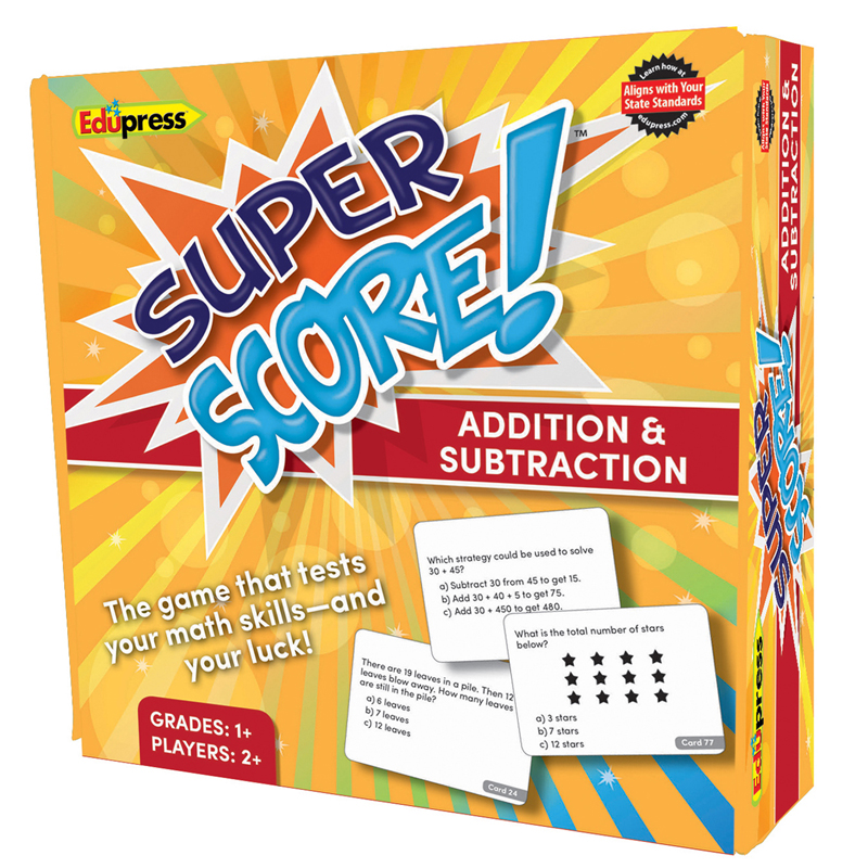 Super Score Game Add Sub Gr 1-2