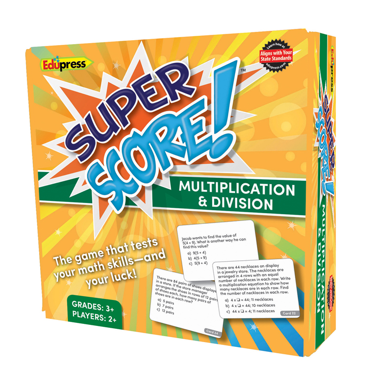 Super Score Game Mult Div Gr 3-4