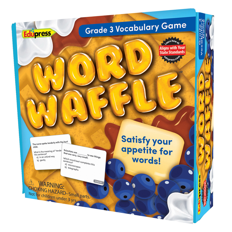 Word Waffle Game Gr 3