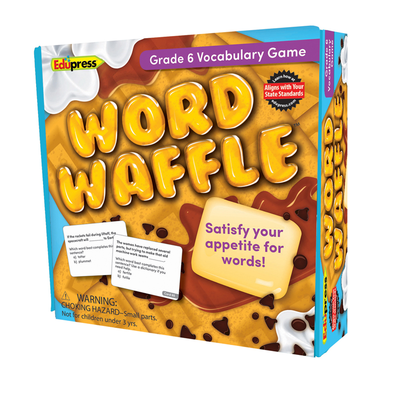 Word Waffle Game Gr 6