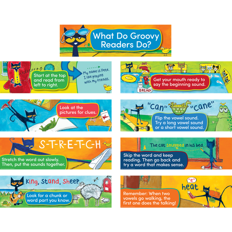 Pete The Cat Reading Strategies For