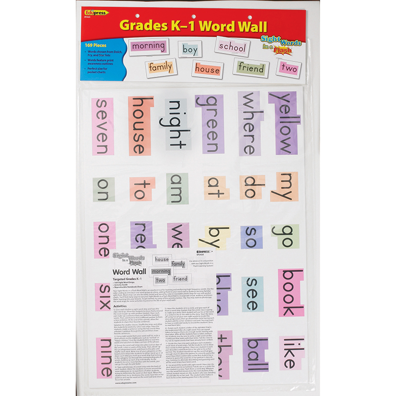 Sight Words In A Flash Gr K-1 Word