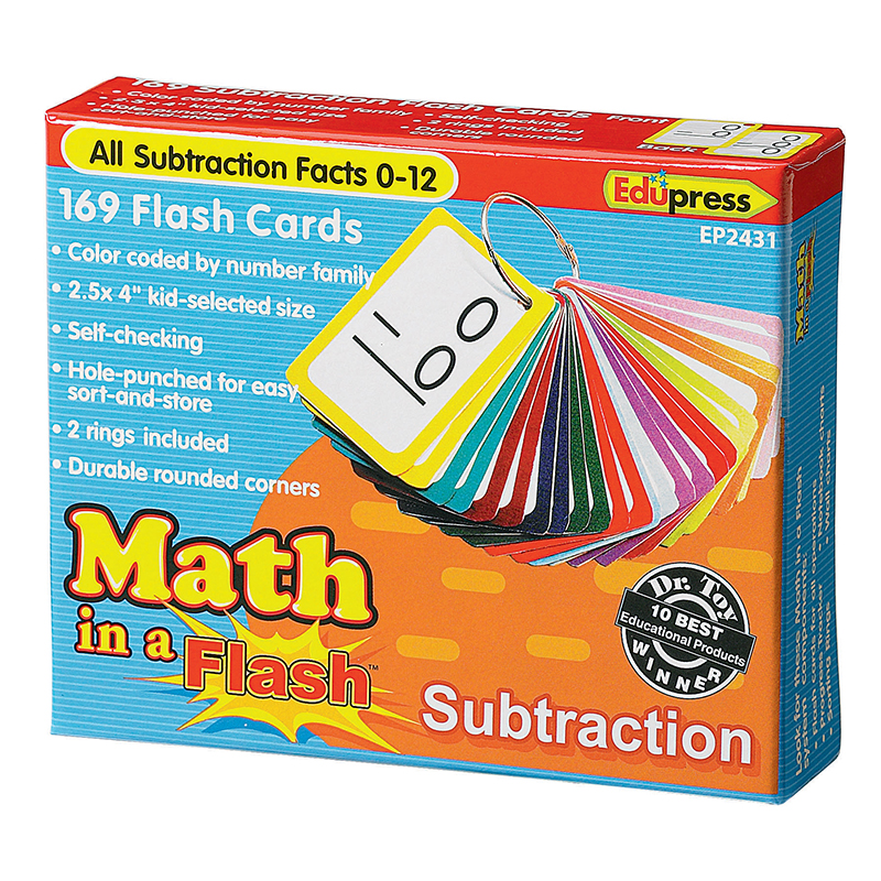 Math In A Flash Subtraction Flash