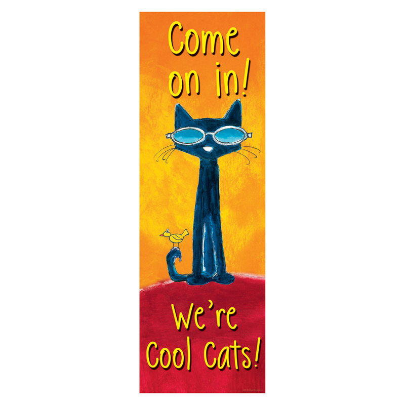 (3 Ea) Pete The Cat Welcome Banner