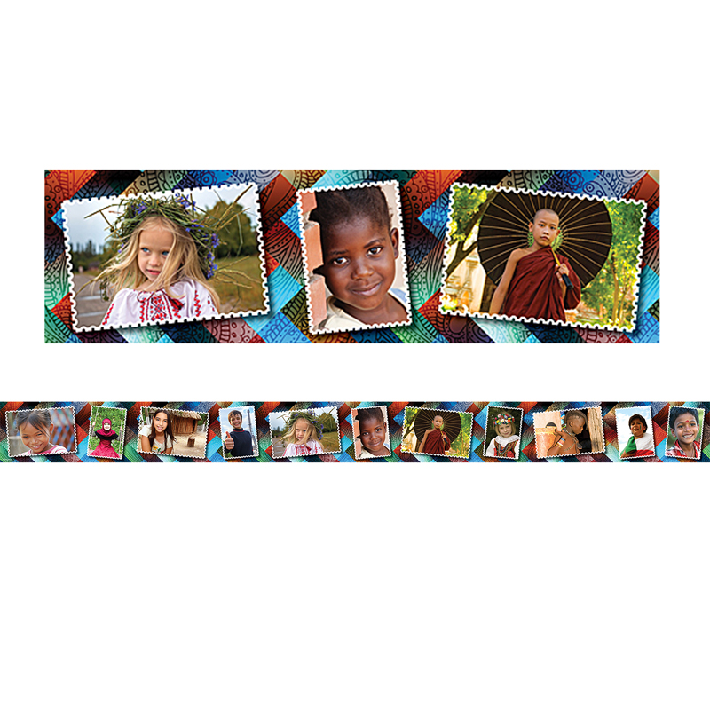 Multicultural Kids Postcards Photo