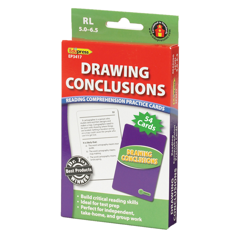 Drawing Conclusions Cards Reading