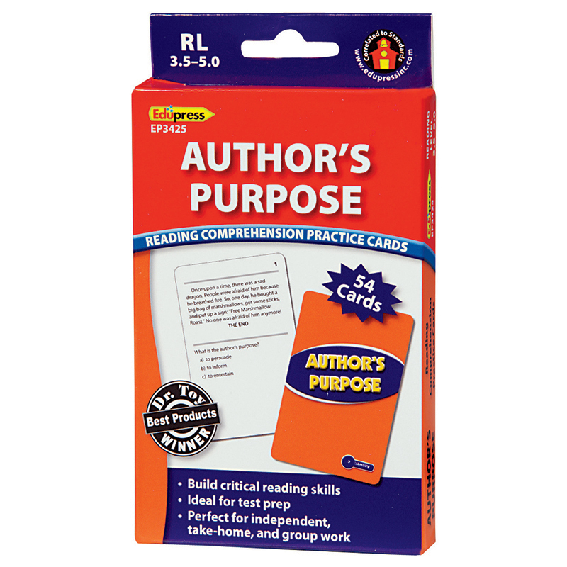 Authors Purpose Rcpc Blue Level