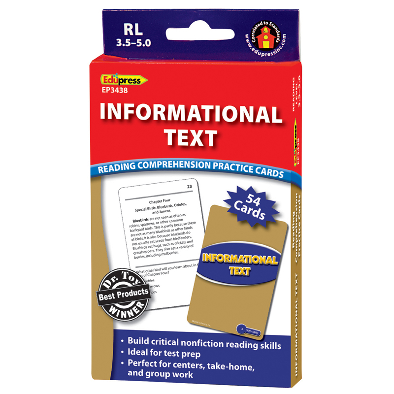 Informational Text Blue Lvl Reading