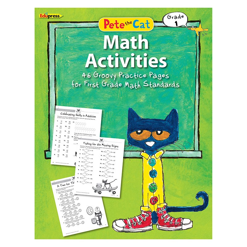 Pete The Cat Math Workbook Gr 1