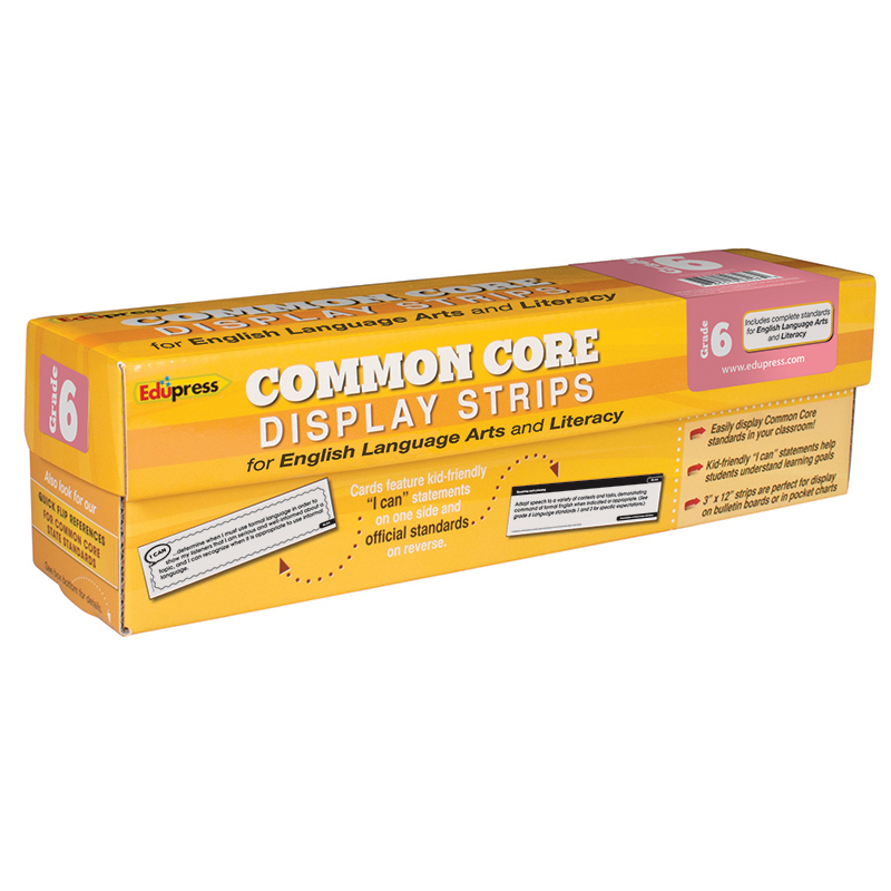 Gr 6 Common Core Display Strips Ela