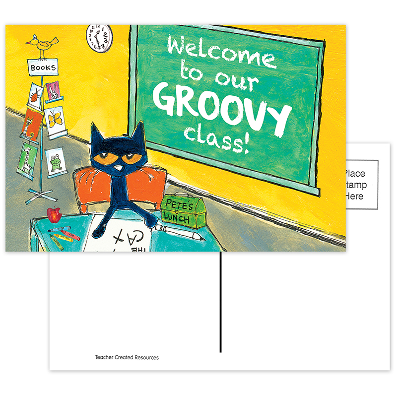 Pete The Cat Welcome Postcards