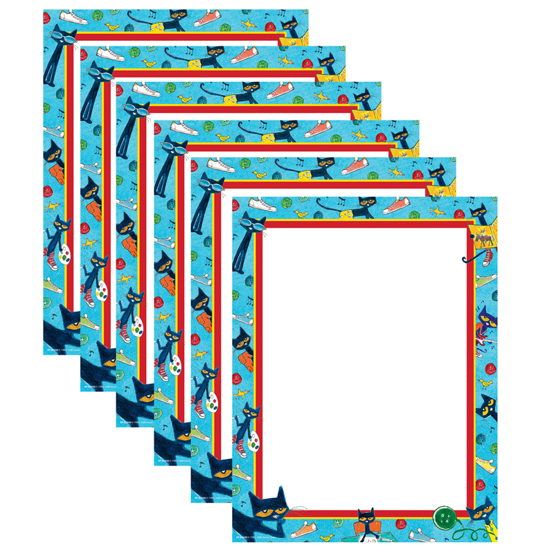 (6 Pk) Pete The Cat Computer Paper