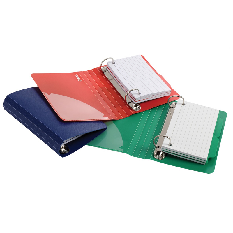 Oxford Poly Index Card Binder