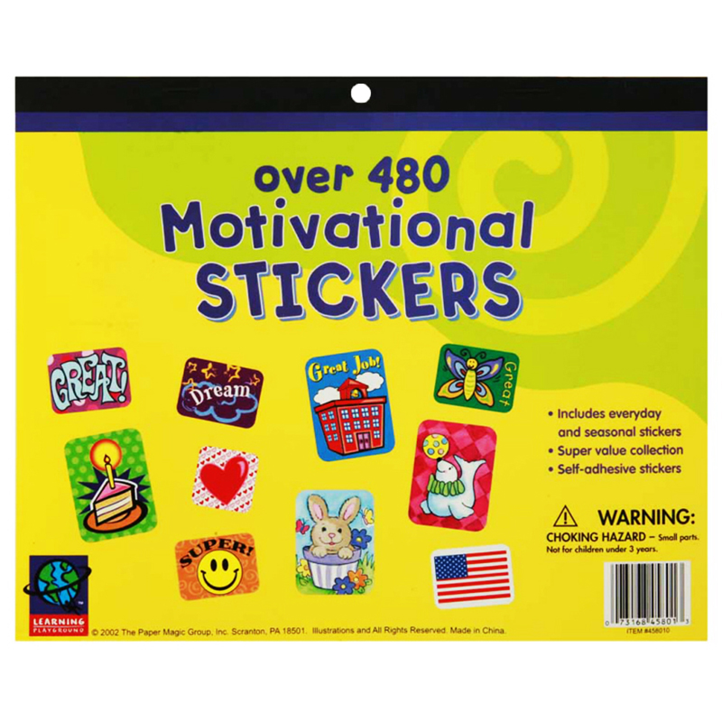 Jumbo Sticker Books 480 Ct
