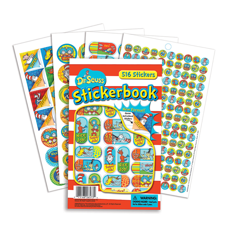 Dr Seuss Corners Sticker Book