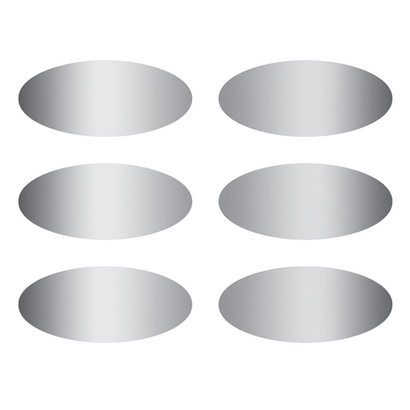 Scratch Off Stickers Ovals