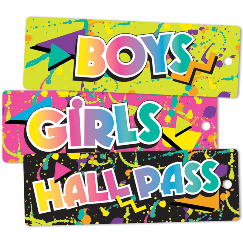 Rock The Classroom Hall Passes