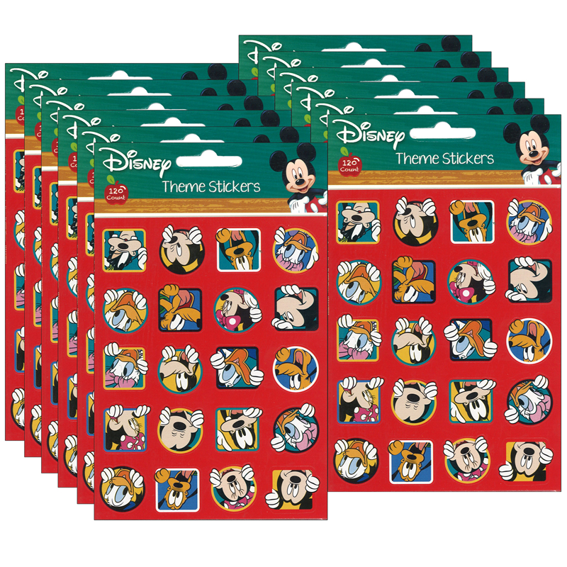(12 Pk) Mickey Out To Play Theme