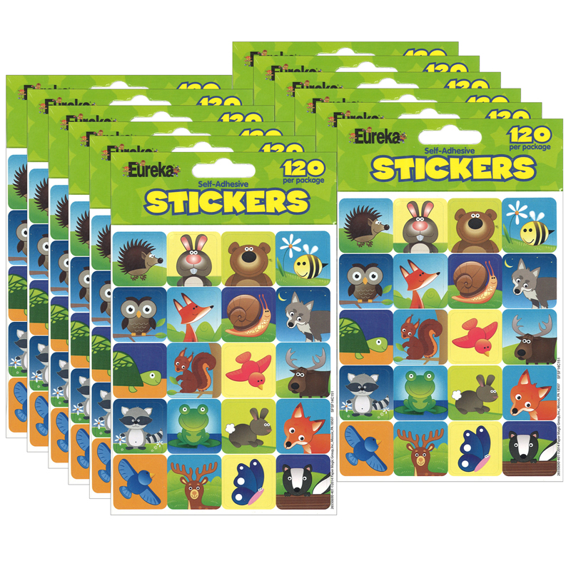 (12 Pk) Woodland Creatures Theme