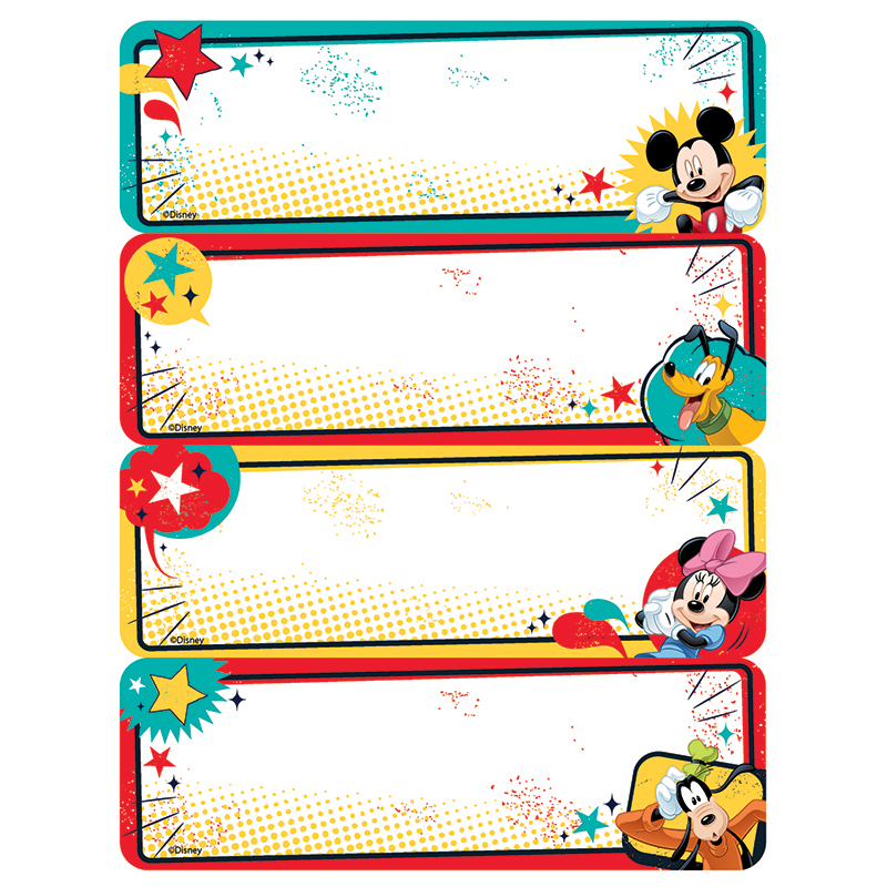 Mickey Label Stickers