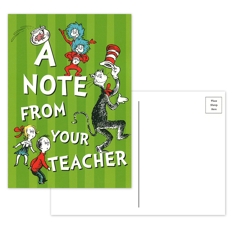 Cat In The Hat Teacher Cards