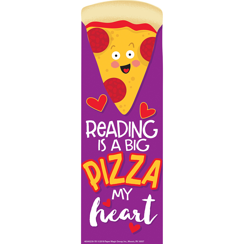 Pizza Bookmarks Scented