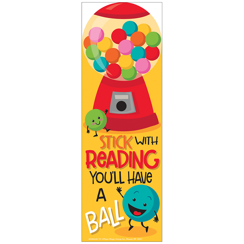 Bubble Gum Bookmarks Scented