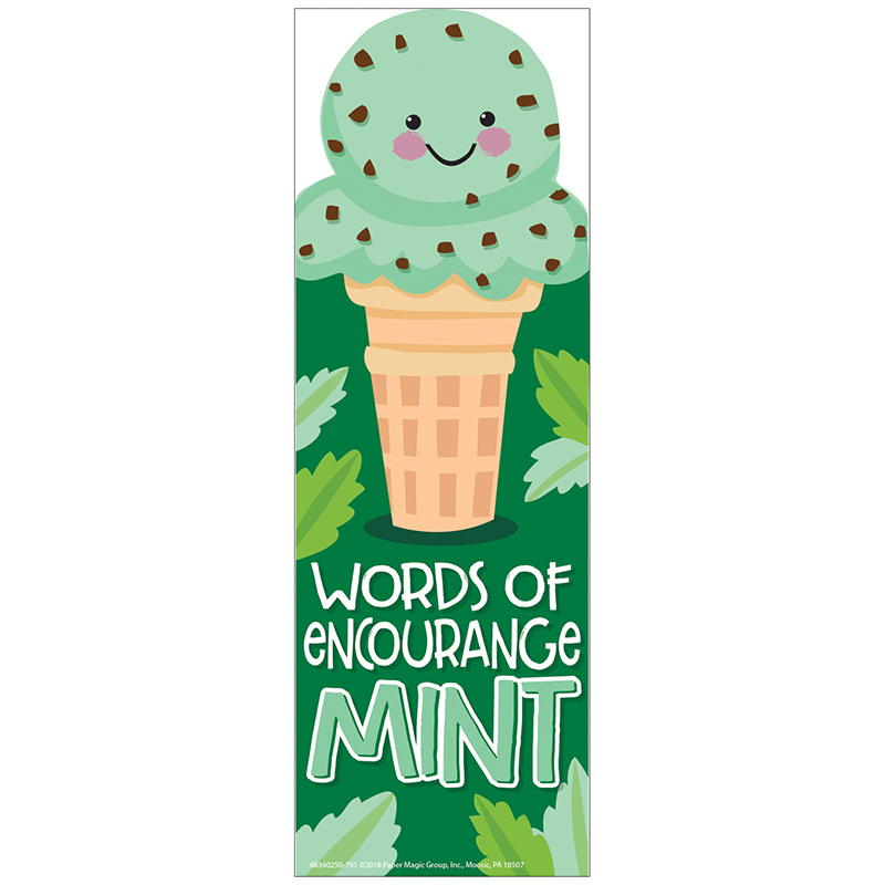 Mint Bookmarks Scented