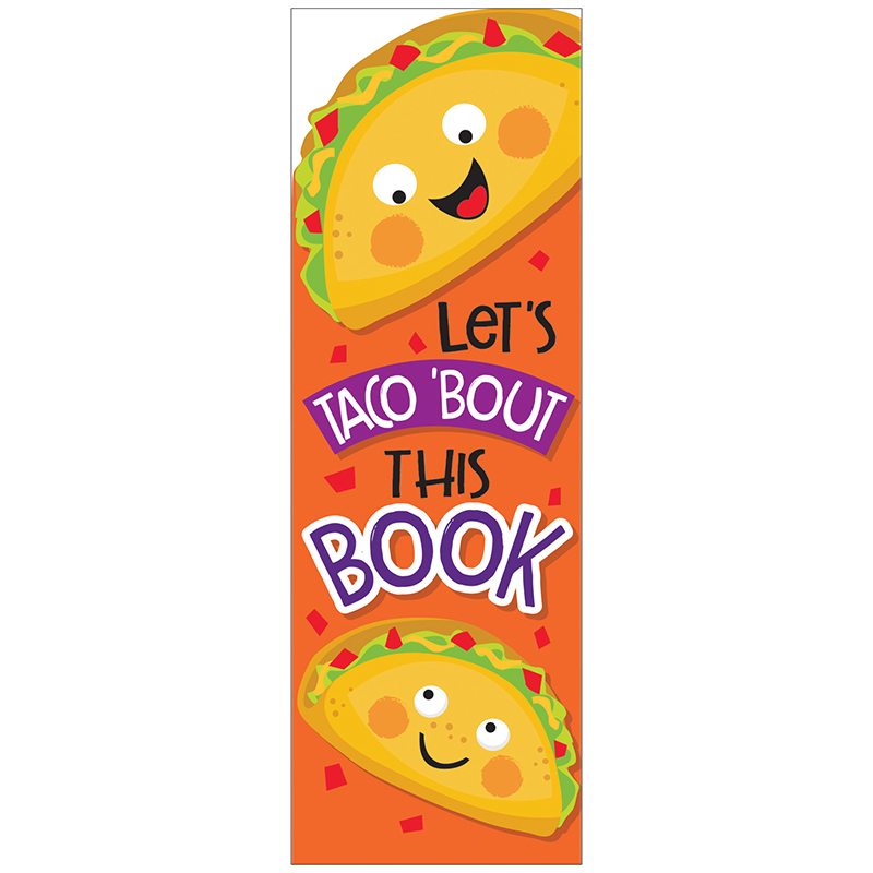 Taco Bookmarks Scented