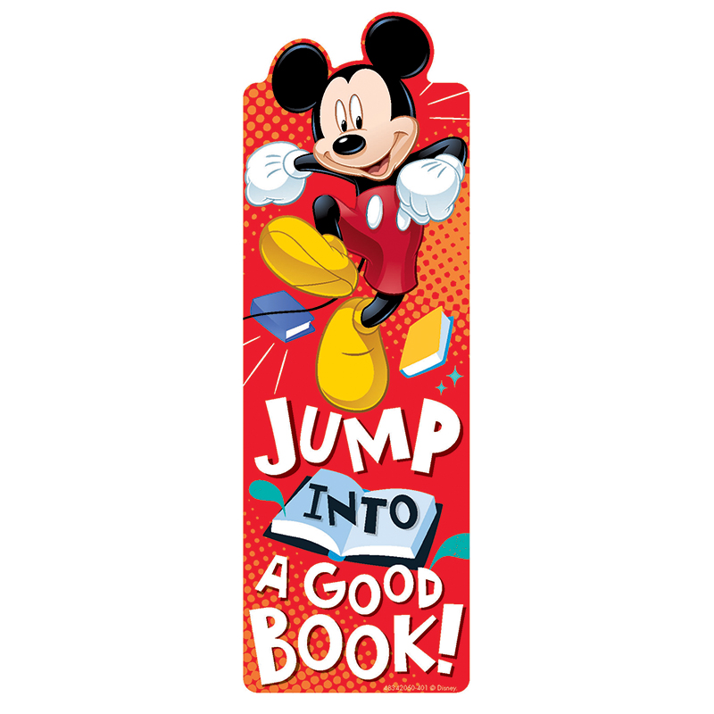(6 Pk) Mickey Bookmarks