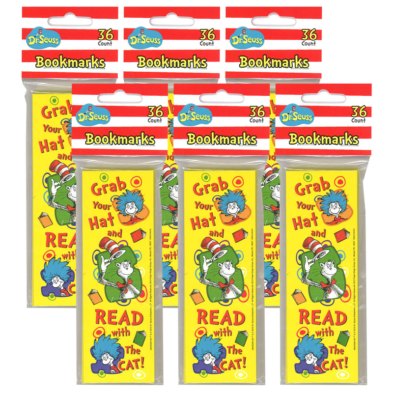 (6 Pk) Dr Seuss Grab Your Hat