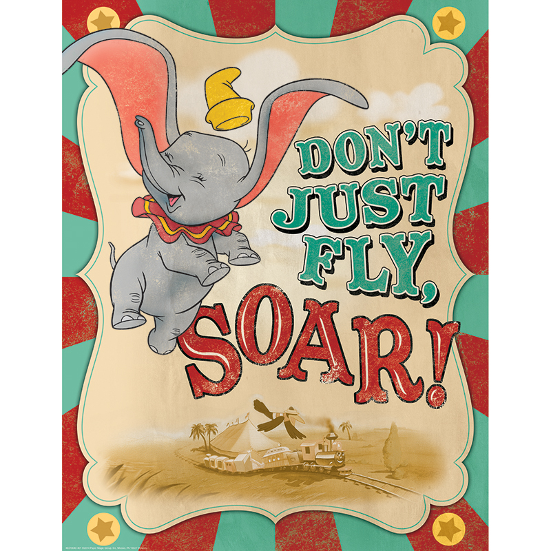 Dumbo Soar 17x22 Poster