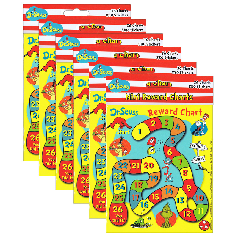 (6 Pk) Dr Seuss Game Mini Reward