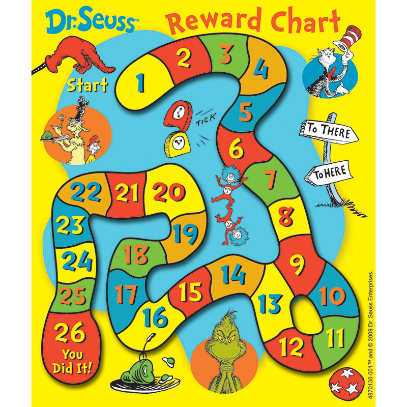 Dr Seuss Game Mini Reward Charts