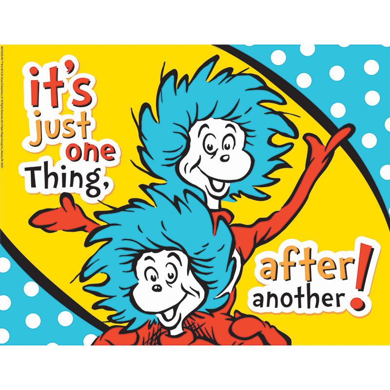 Dr Seuss One Thing After Another