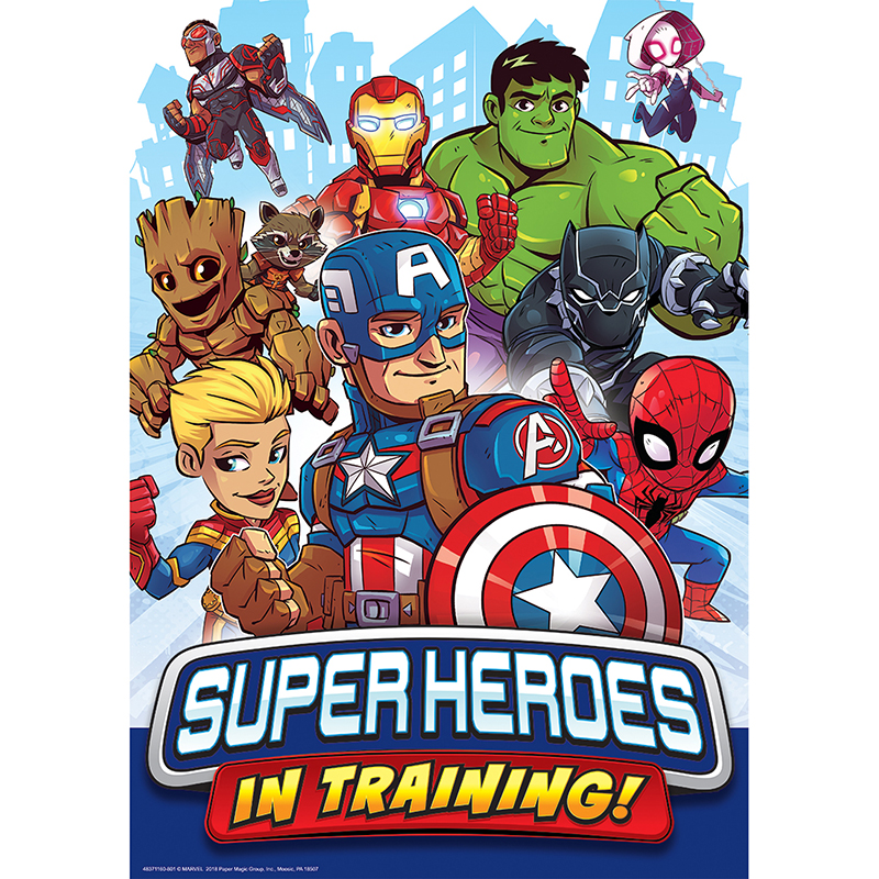 Marvel Super Hero Trng Poster 13x19