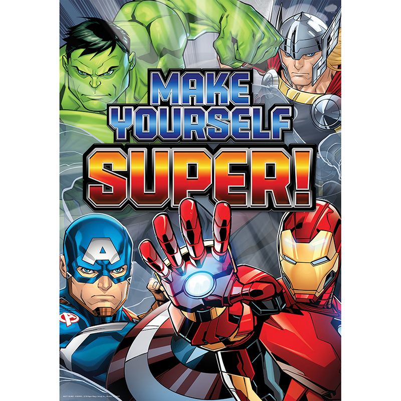 Marvel Stronger Than Think Poster