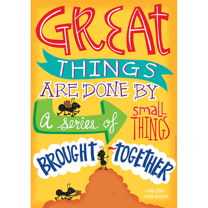 Great Things Are Done 13x19 Posters