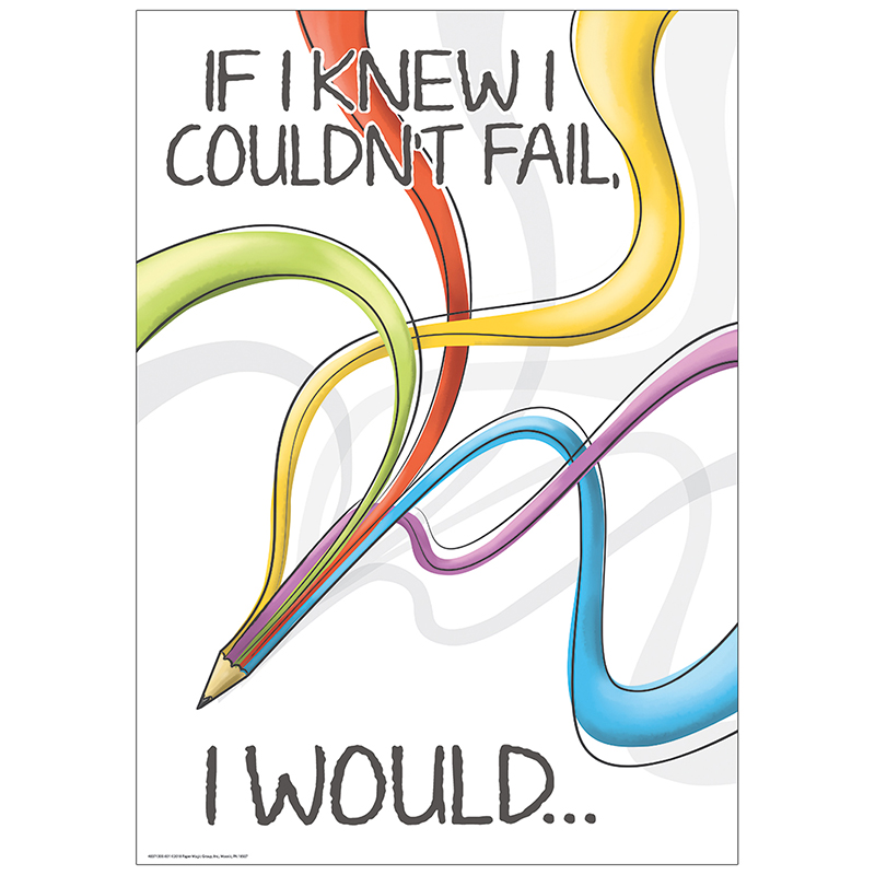 If I Knew I Couldnt Fail 13x19